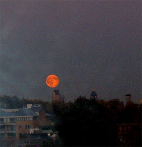 Moon rise battersea